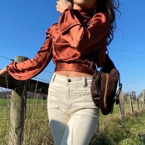 Nasty gal satin turtleneck